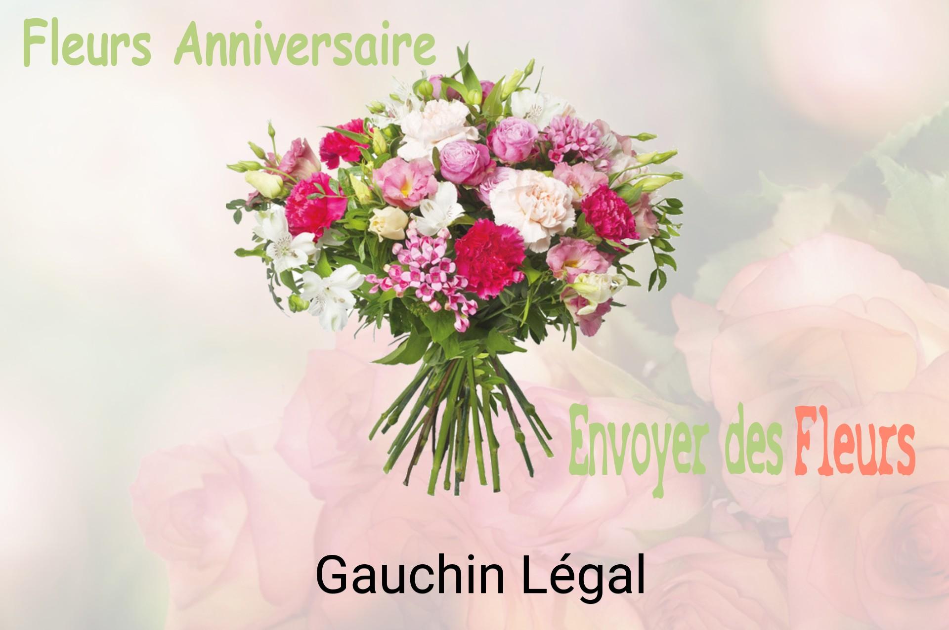 Bouquet de fleurs d’anniversaire livré à Gauchin-Légal